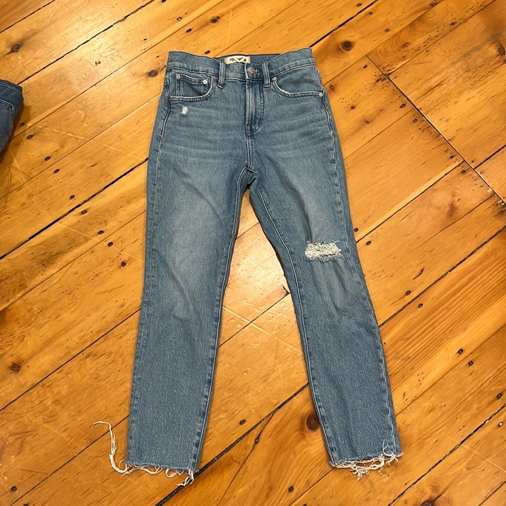 Madewell skinny straight jeans